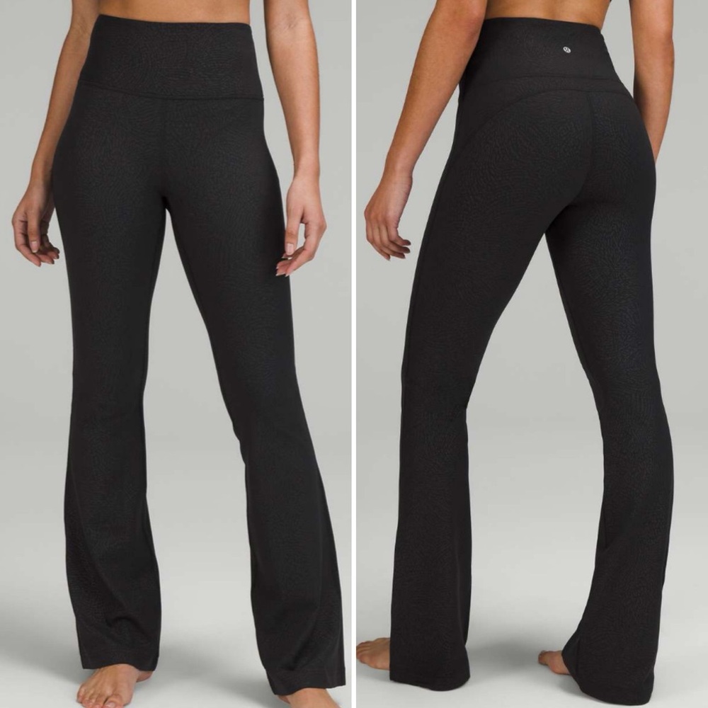 Lululemon Groove Super-High Rise Flared Nulu Pant